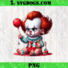 Cute Baby IT Pennywise PNG, Halloween PNG, Chibi Horror PNG