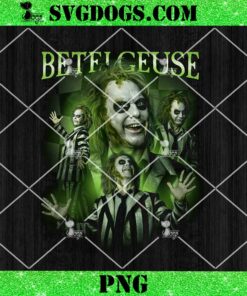 Beetlejuice Character Collage PNG, Beetlejuice Halloween PNG