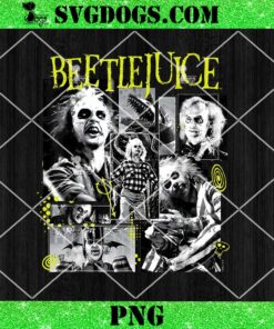 Beetlejuice Character Collage PNG, Beetlejuice Halloween PNG