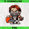 Chucky Dallas Cowboys PNG, Cowboys Halloween PNG