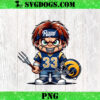 Chucky New Orleans Saints PNG, Saints NFL Halloween PNG