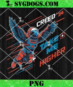 Creed 24 Take Me Higher Astronaut PNG, Creed American Rock Band PNG