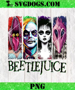 Friends Horror Beetlejuice PNG, Halloween Hot Movie PNG, It’s Show Time Horror Movie Characters PNG