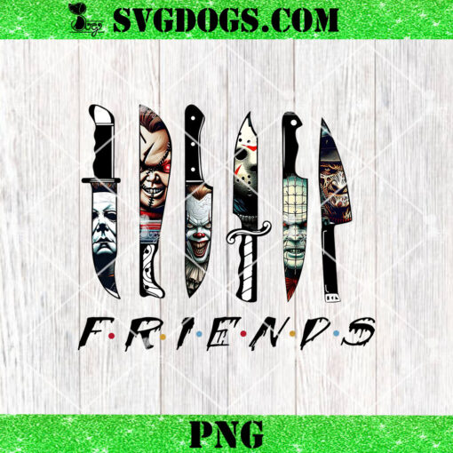 Friends Knife Horror Movie PNG, Movie Killer PNG, Scary Halloween PNG