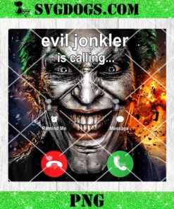 Funny Evil Jonkler Is Calling Halloween PNG, Joker PNG