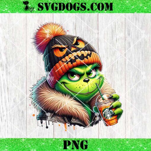 Funny Grinch İce Starbucks PNG, Funny Grinch Coffee PNG