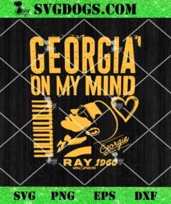 Georgia On My Mind Ray 1960 SVG, Ray Charles SVG