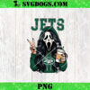 Ghostface Minnesota Vikings PNG, Scream Horror Coffee NFL PNG