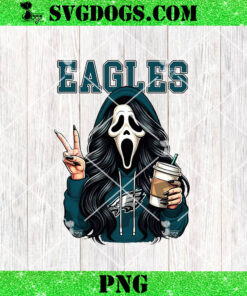 Ghostface Philadelphia Eagles PNG, Scream Horror Eagles NFL PNG