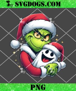 Grinch Ghost PNG, Grinch Christmas Halloween PNG, Boo Christmas PNG