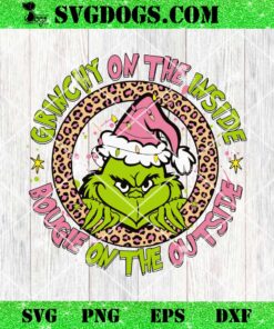 Christmas Grinch Blowing Up Bubble PNG, Merry Grinchmas PNG