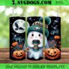 Halloween Ghost Pittsburgh Steelers 20oz Tumbler Wrap PNG, Pumpkin Steelers NFL Tumbler Wrap PNG