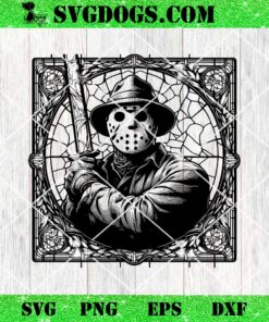 Halloween Jason Mandala SVG, Zentage Halloween Killers SVG PNG EPS DXF