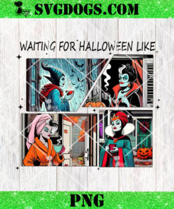 Halloween Villain PNG, Waiting For Halloween Like Horror Movie Characters PNG, Villain Character Daily Life PNG