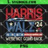 Harris Waltz 2024 PNG, Election Kamala Harris Tim Waltz 2024 PNG