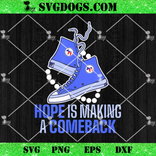 Hope Is Making A Comeback Chucks And Pearls PNG, Kamala Harris PNG