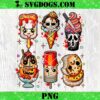 Mardi Gras Skeleton Beads Bling PNG, Halloween Is My Lifestyle PNG