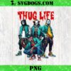 Horror Friends Thug Life PNG, Movie Killers PNG, Scary Halloween Movie PNG