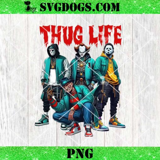 Horror Movie Thug Life PNG, Scary Halloween PNG, Horror Friend PNG