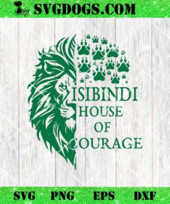 Isibindi House Of Courage RCA School Social SVG, Isibindi Green SVG PNG DXF EPS