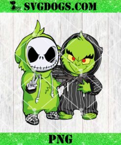 Jack Skellington And Grinch PNG, Grinch Christmas PNG