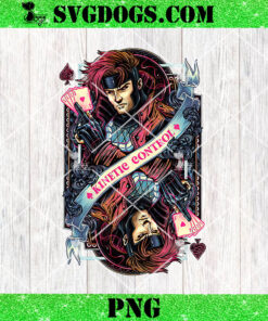 Kinetic Control Card PNG, Marvel Gambit PNG