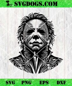 Mandala Michael Myers SVG, Halloween SVG