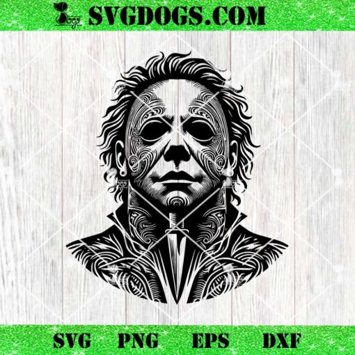 Mandala Michael Myers SVG, Halloween SVG