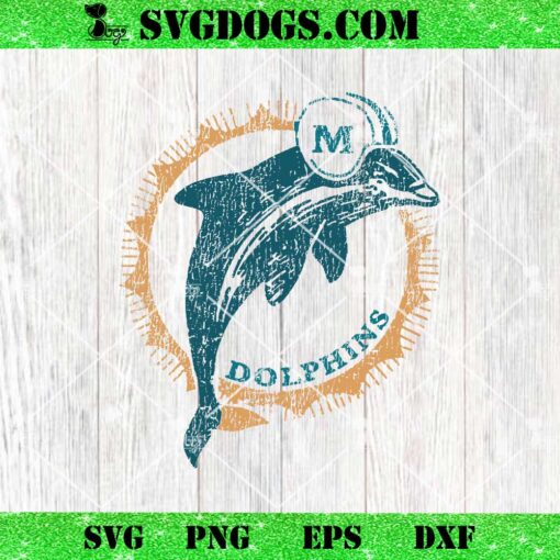 Miami Dolphins 1965 SVG, Miami Dolphins SVG PNG DXF EPS