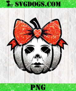 Jason Voorhees Pumpkin Bow PNG, Horror Movie PNG, Jason Voorhees Halloween PNG