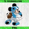 Mickey Mouse Buffalo Bills Football PNG, Disney NFL Sport Football PNG