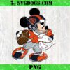 Mickey Mouse Carolina Panthers Football PNG, Disney NFL Football PNG