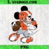 Mickey Mouse Chicago Bears Football PNG, Disney NFL Sport PNG