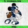 Mickey Mouse Cleveland Browns Football PNG, Disney NFL Football PNG