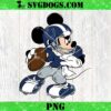 Mickey Mouse Houston Texans Football PNG, Disney NFL Sport PNG