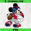 Mickey Mouse Minnesota Vikings Football PNG, Disney NFL PNG