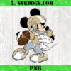 Mickey Mouse New York Giants Football PNG, Disney NFL Sport PNG