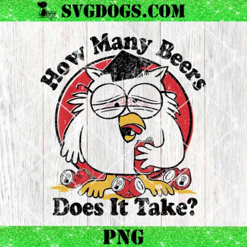 Owl How Many Beers Does It Take PNG