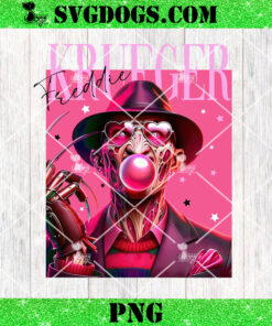 Pink Freddy Krueger Balloon PNG, Nightmare Street PNG, Scary Halloween Movies PNG