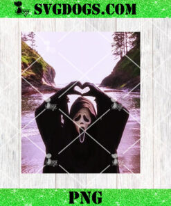 Scream Love PNG, Ghost Face PNG, Scream Ghost face PNG, Halloween PNG