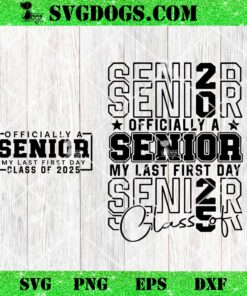 Senior 2025 SVG Bundle, Senior Class of 2025 SVG PNG DXF EPS