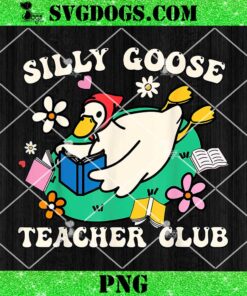 Silly Goose Teacher Club PNG, School PNG