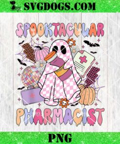 Spooktacular Pharmacist PNG, Spooky Halloween Pharmacy Week PNG