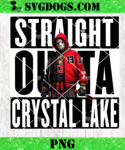 Straight Outta Crystal Lake PNG, Jason Voorhees PNG, Halloween Horror Movie PNG