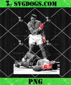 The Famous Boxing Champion Ali Canvas PNG, Muhammad Ali PNG