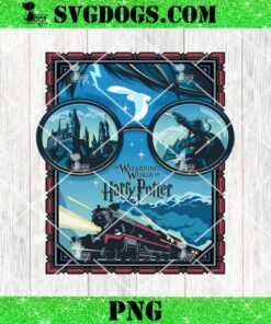 The Wizarding World Of Harry Potter PNG, Starry Night Potter PNG