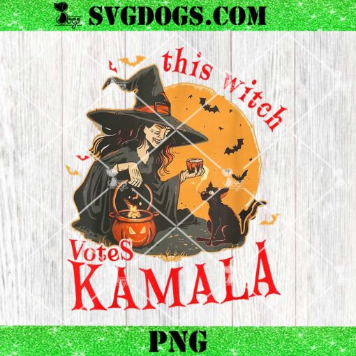 This Witch Vote Kamala Harris PNG, Kamala Harris Halloween PNG