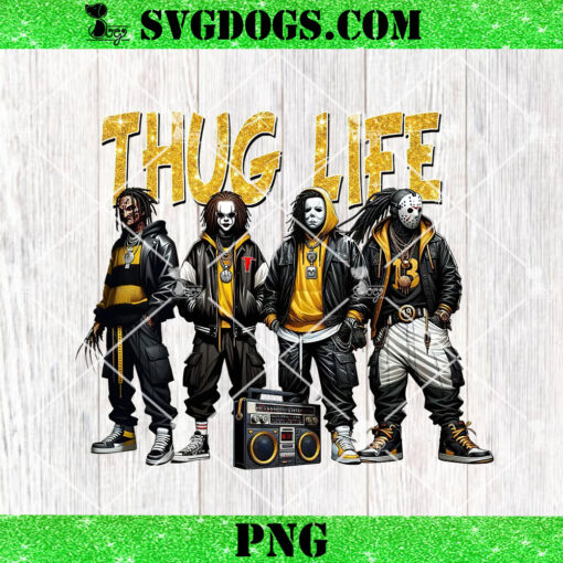 Thug Life Horror Movie PNG, Friends Horror Characters PNG