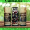 Halloween Movies Thug Life 20oz Tumbler Wrap PNG