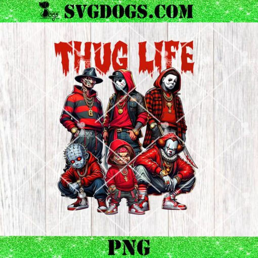 Thug Life Horror PNG Designs, Halloween Horror Characters PNG